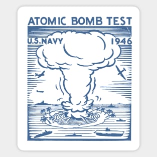 1946 Atomic Bomb Test Magnet